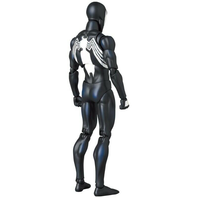 CT Toys Spider-Man Black Costume Spiderman 6" Action Figure Toy Mafex