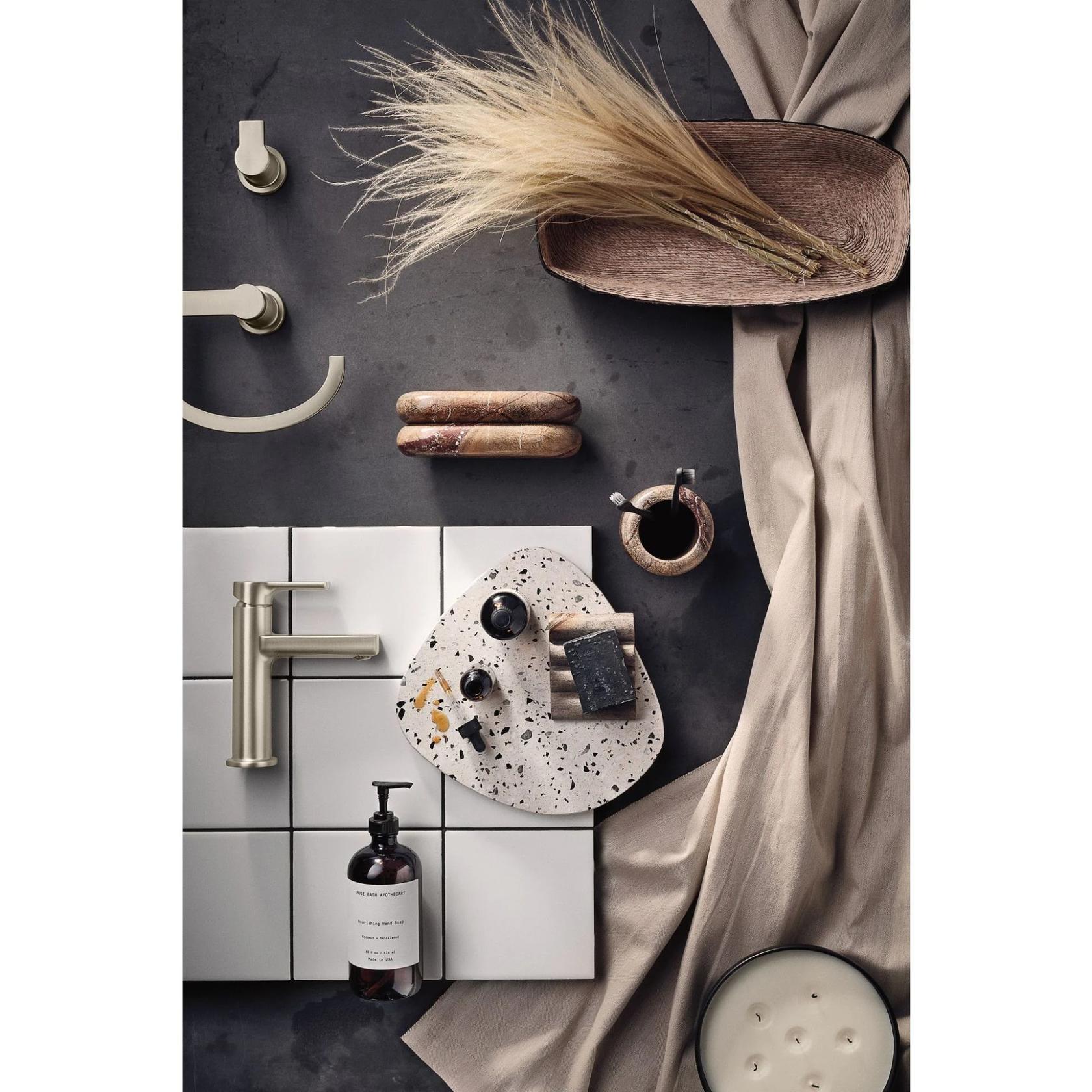 MOEN Rinza 84627SRN One-Handle Bathroom Sink Faucet in Spot Resist Brushed Nickel (Drain Included) - Like New