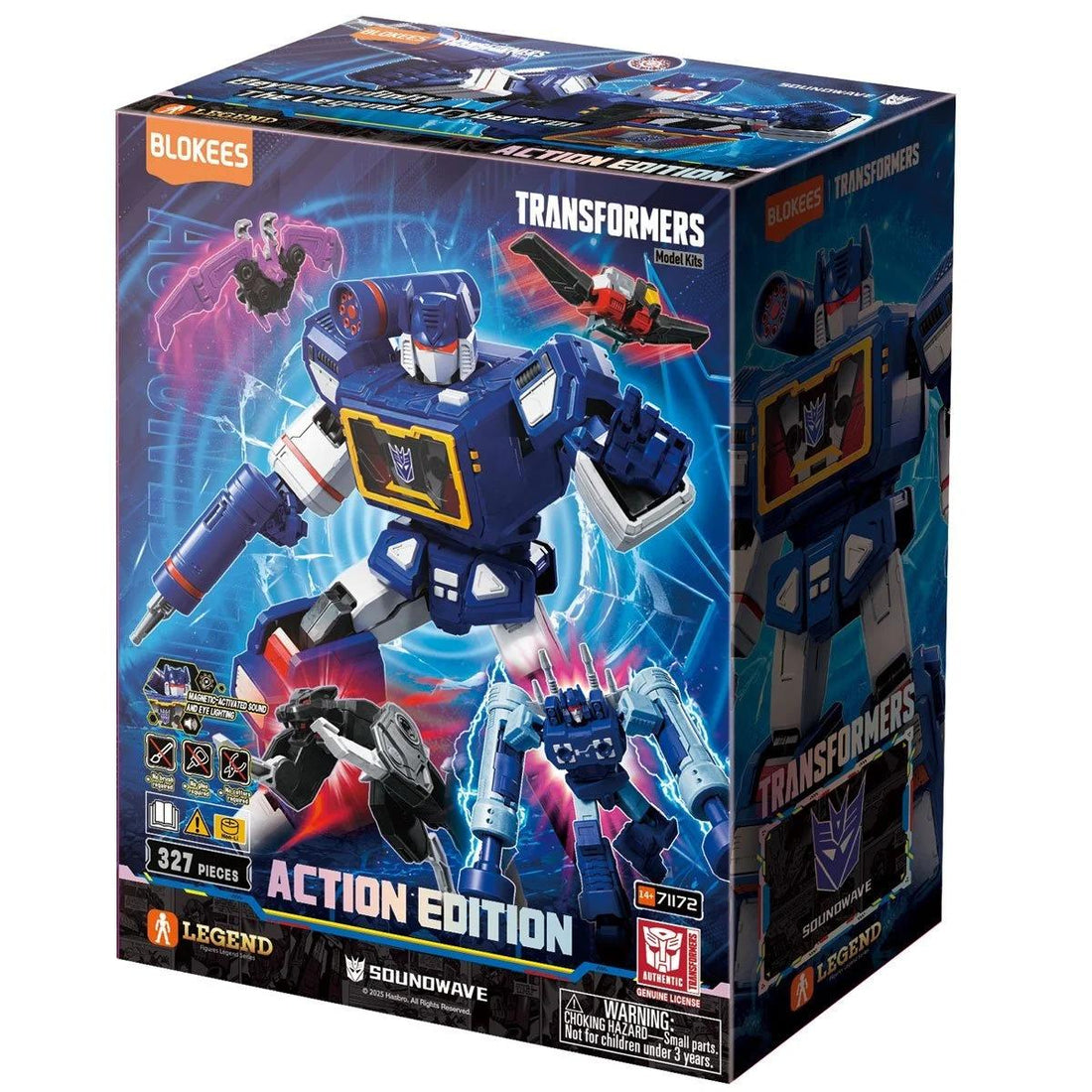 Blokees Transformers Action Edition G1 Soundwave AE03 Model Kit