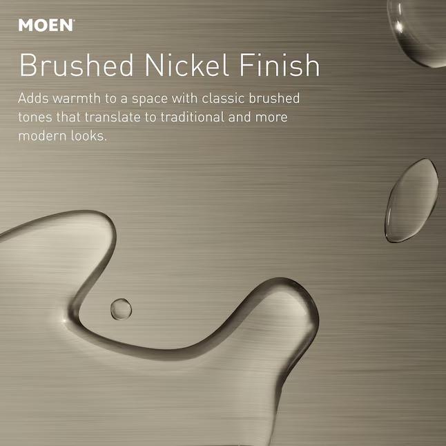 MOEN Glyde UT2721BN One-Handle M-CORE Transfer Valve Trim Kit in Brushed Nickel (Valve Not Included)