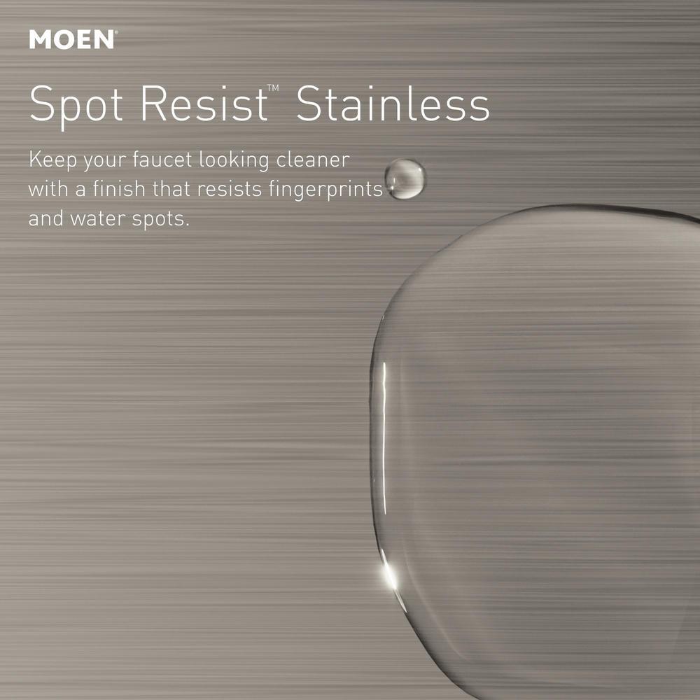 MOEN Caldwell 84349SRN Two-Handle Widespread Bathroom Faucet in Spot Resist Brushed Nickel (Valve Included)