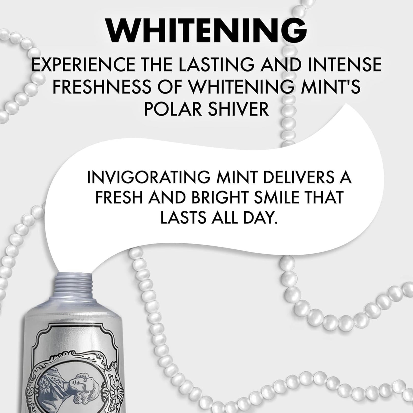 Marvis Toothpaste Whitening Mint, Licorice, Sinuous Lily, Vegan Cruelty-Free 85 ml