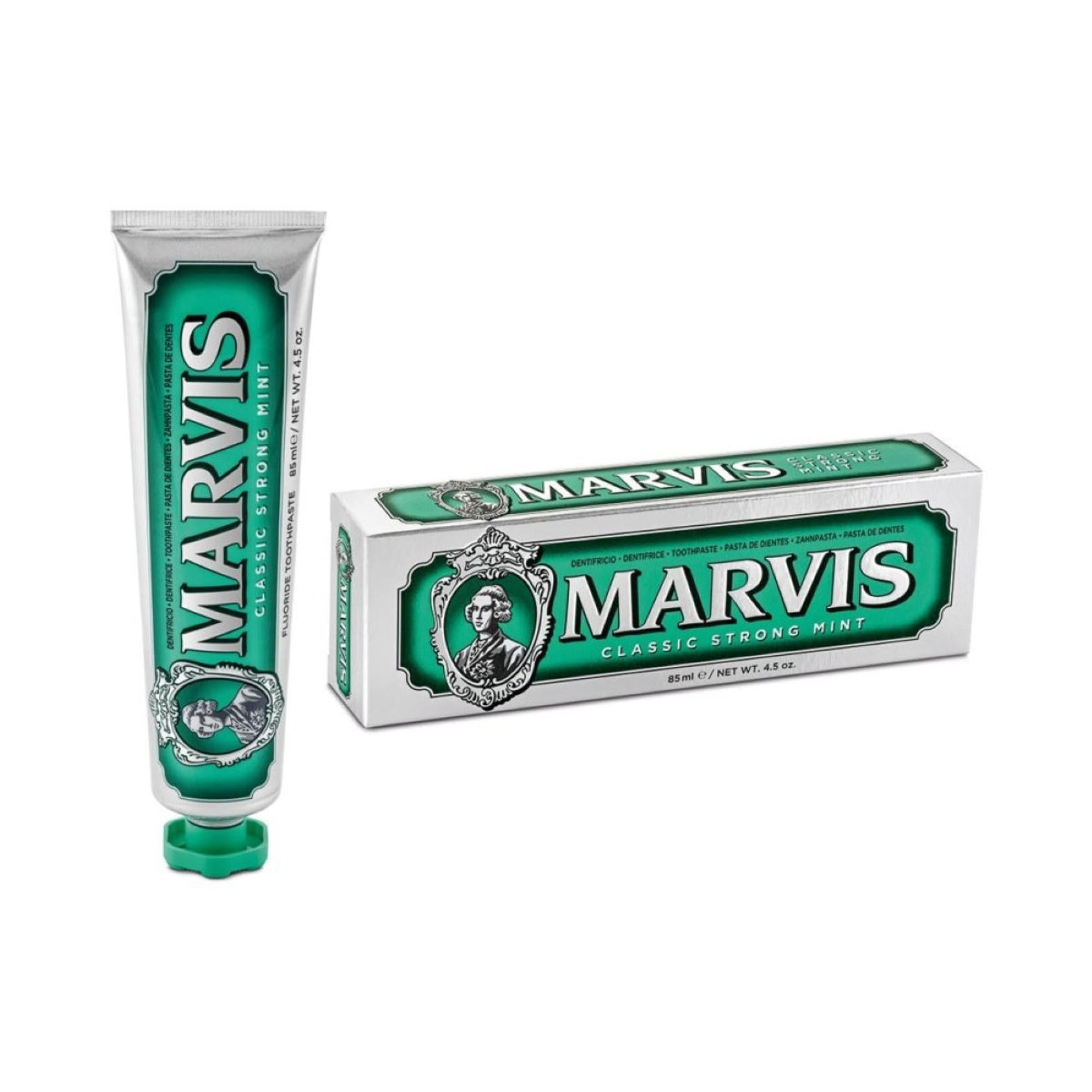 Marvis Toothpaste Whitening Mint, Licorice, Sinuous Lily, Vegan Cruelty-Free 85 ml