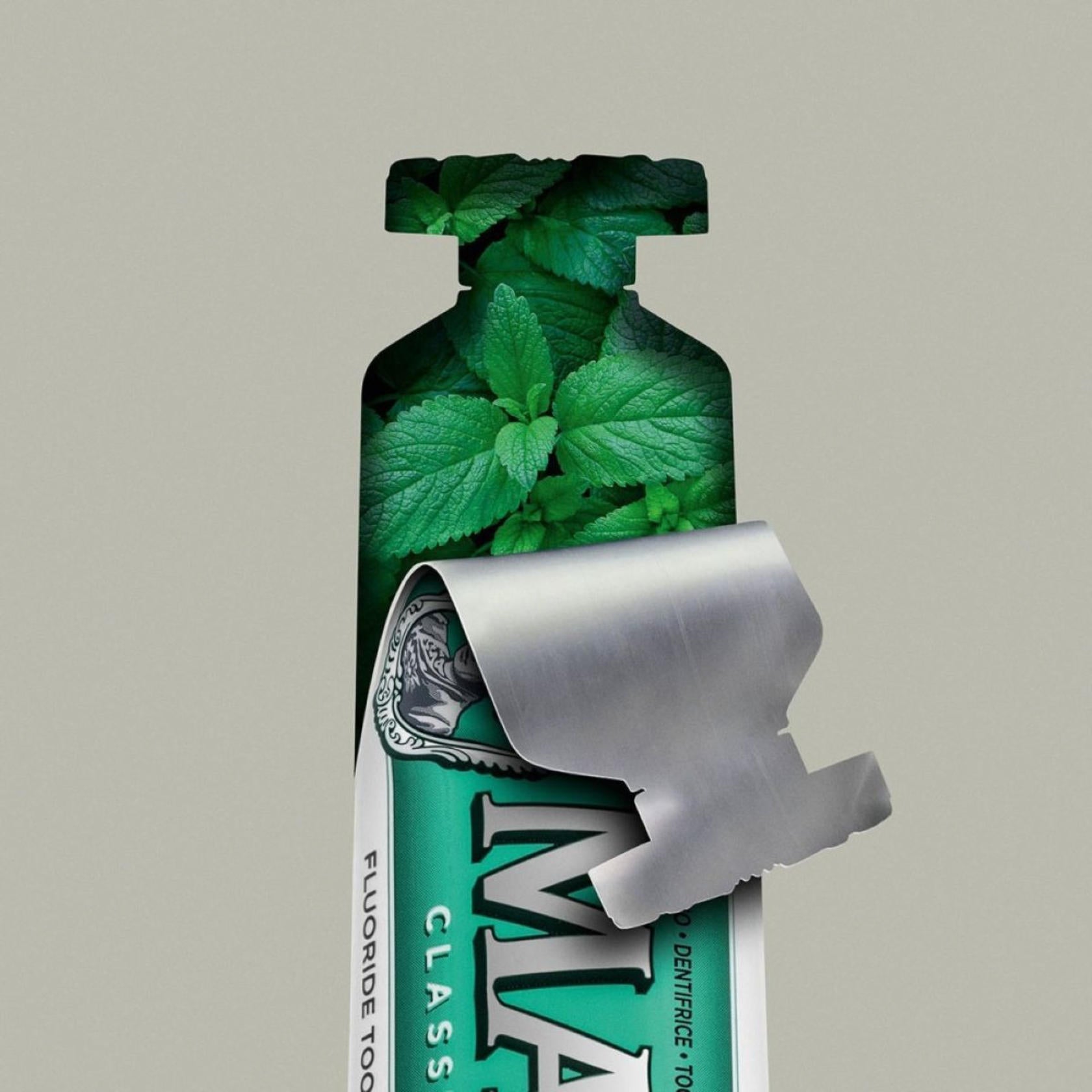 Marvis Toothpaste Whitening Mint, Licorice, Sinuous Lily, Vegan Cruelty-Free 85 ml