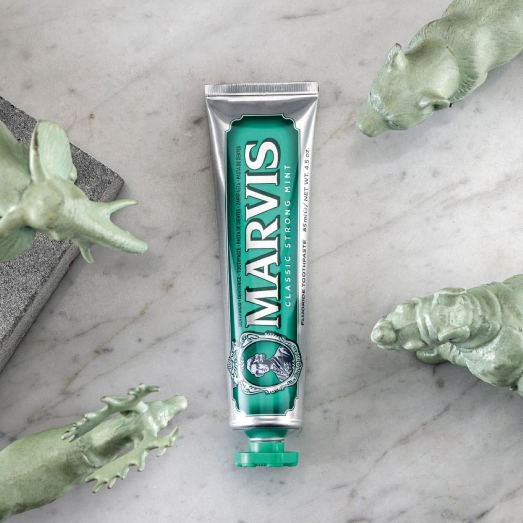 Marvis Toothpaste Whitening Mint, Licorice, Sinuous Lily, Vegan Cruelty-Free 85 ml