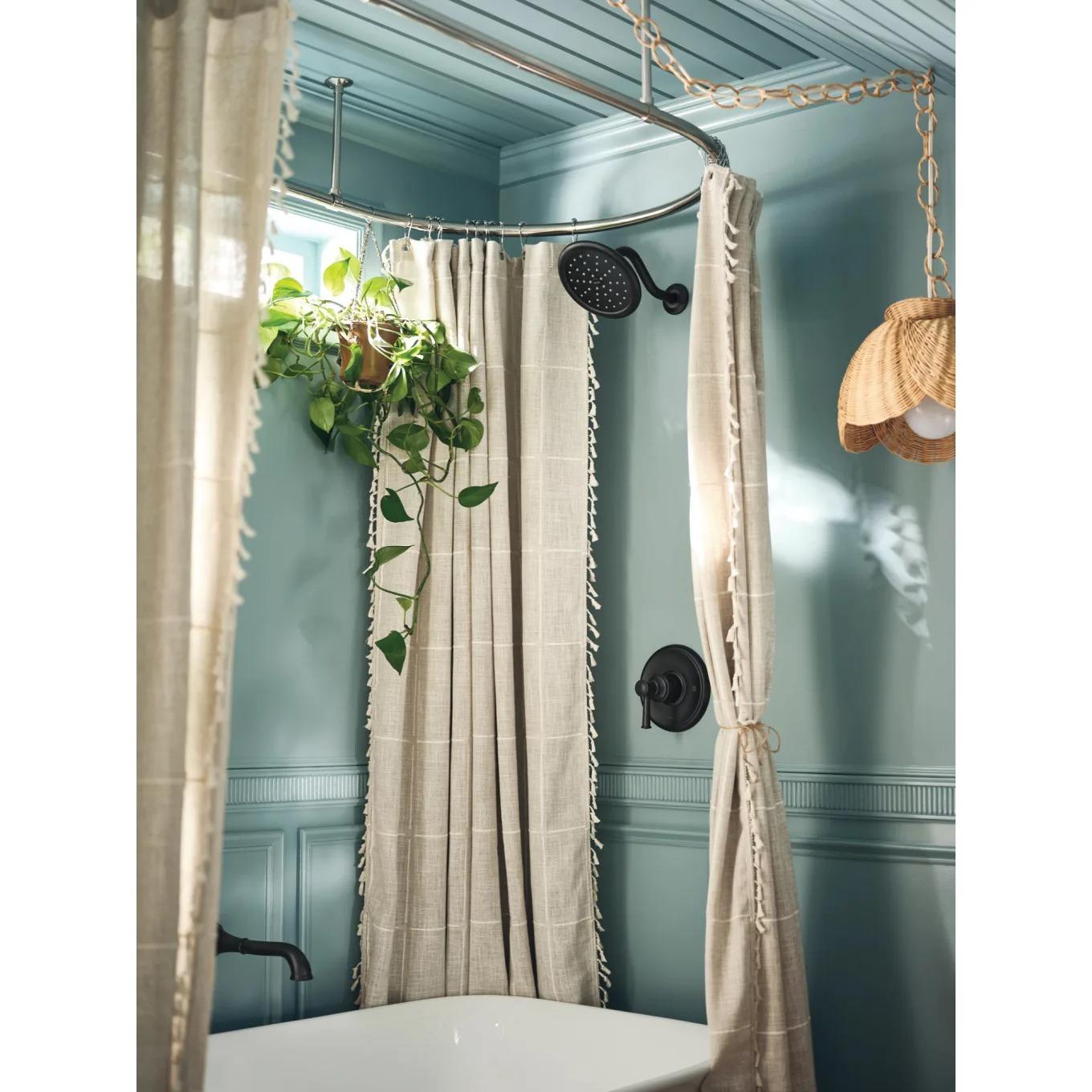 MOEN Belfield WT9021BN 10-in Single Handle Wall Mount Filler Tub Faucet in Brushed Nickel