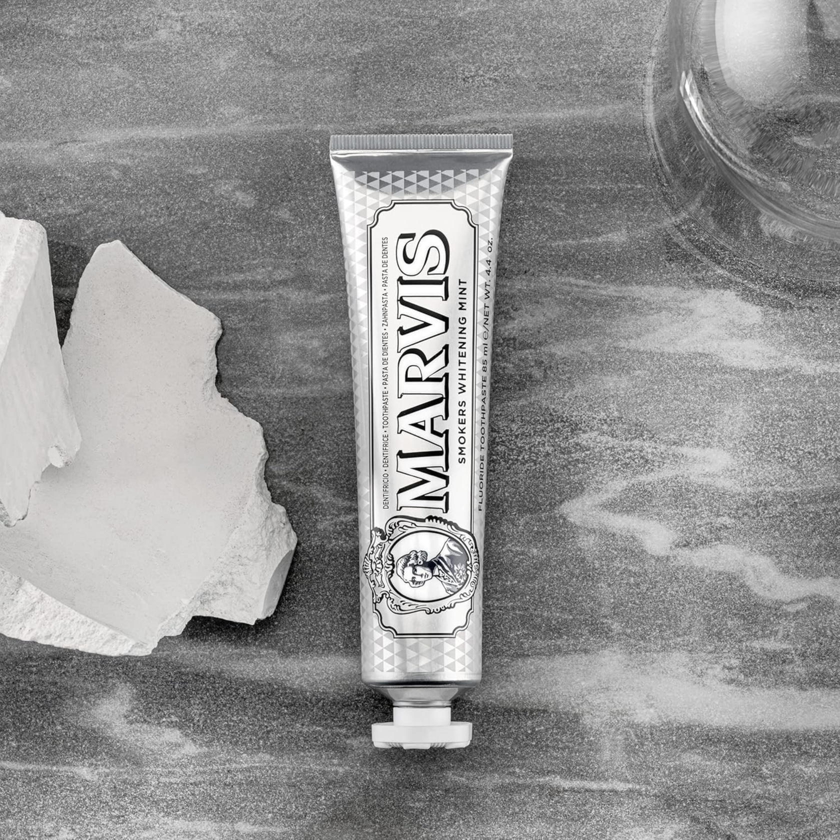 Marvis Toothpaste Whitening Mint, Licorice, Sinuous Lily, Vegan Cruelty-Free 85 ml