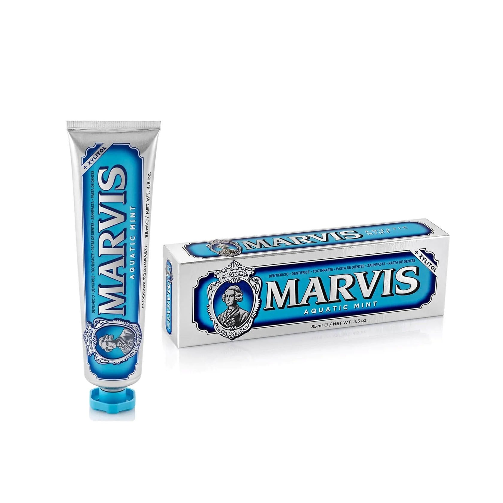 Marvis Toothpaste Whitening Mint, Licorice, Sinuous Lily, Vegan Cruelty-Free 85 ml