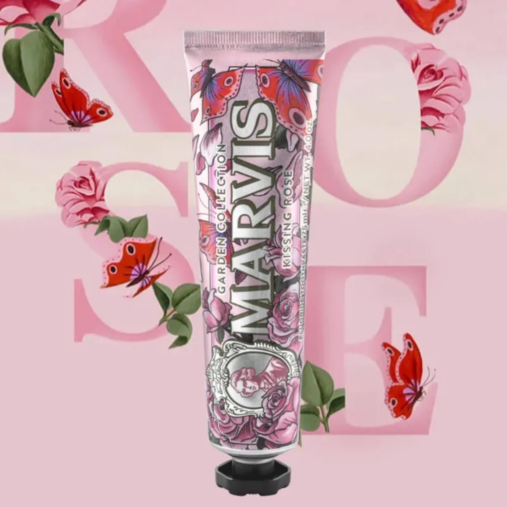 Marvis Toothpaste Whitening Mint, Licorice, Sinuous Lily, Vegan Cruelty-Free 85 ml