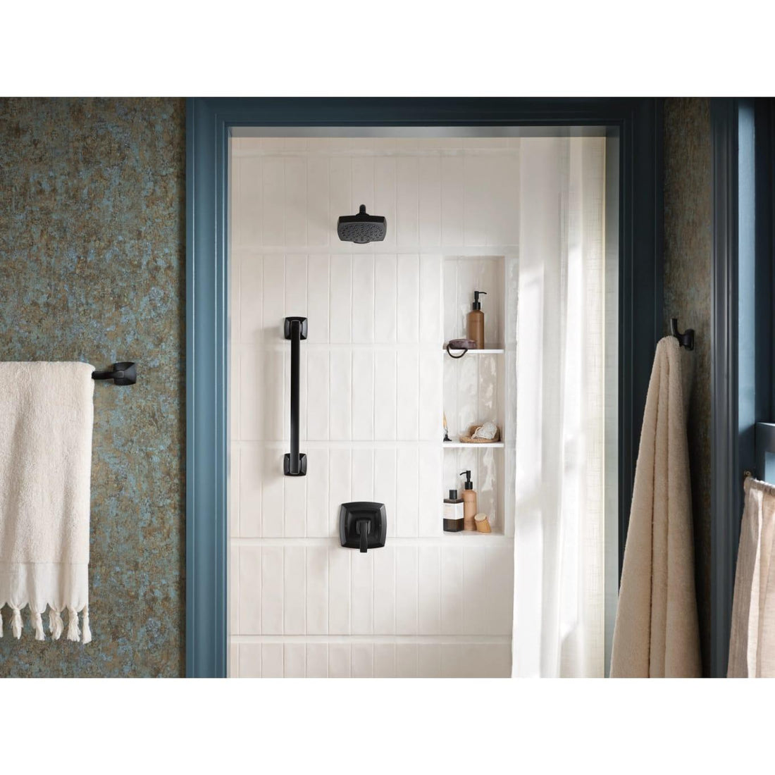 MOEN Voss UT3692EPORB M-CORE One Handle Eco-Performance Shower Trim Kit in Oil Rubbed Bronze (Valve Not Included)