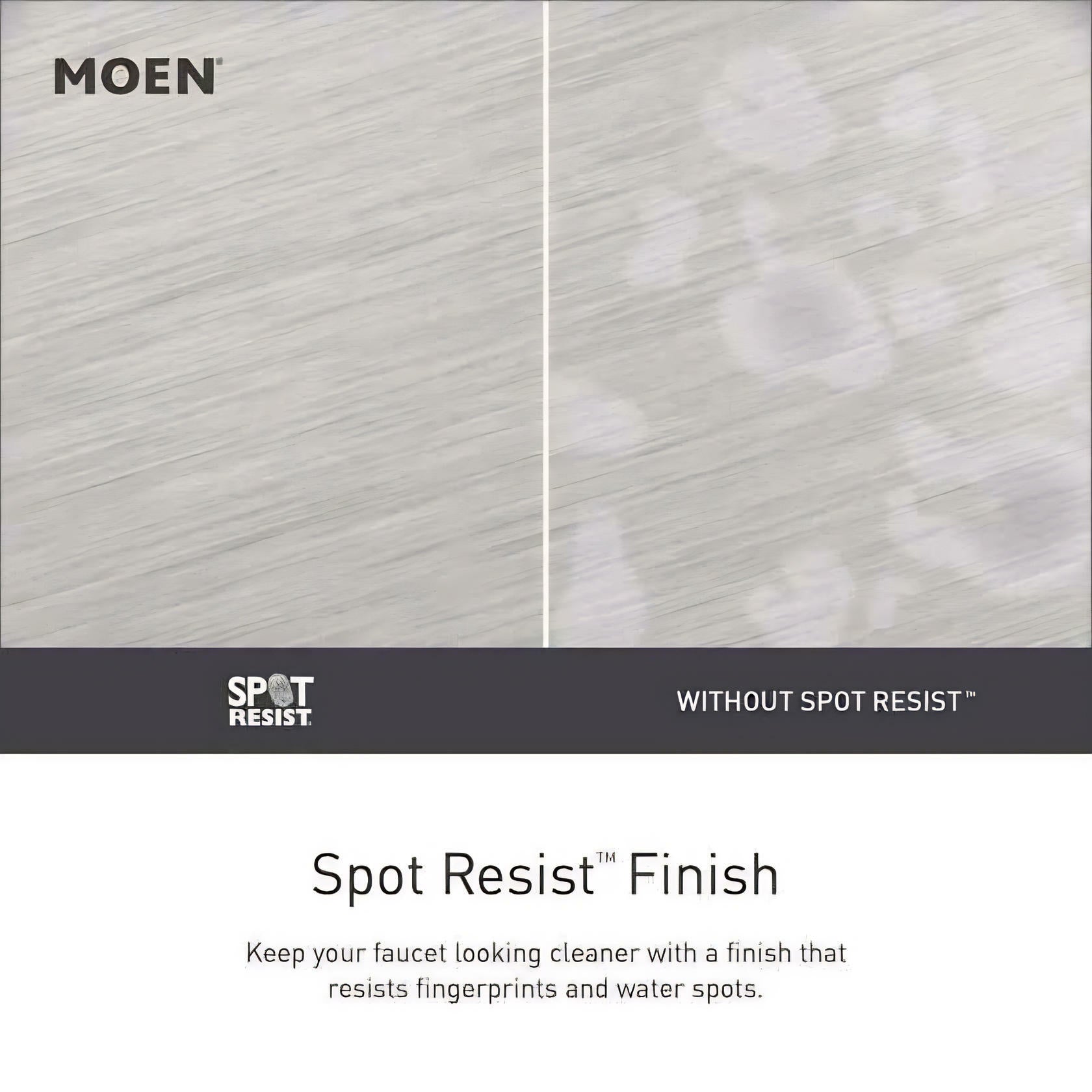 MOEN Findlay 84516SRN Single-Handle Single-Hole Bathroom Faucet in Spot Resist Brushed Nickel