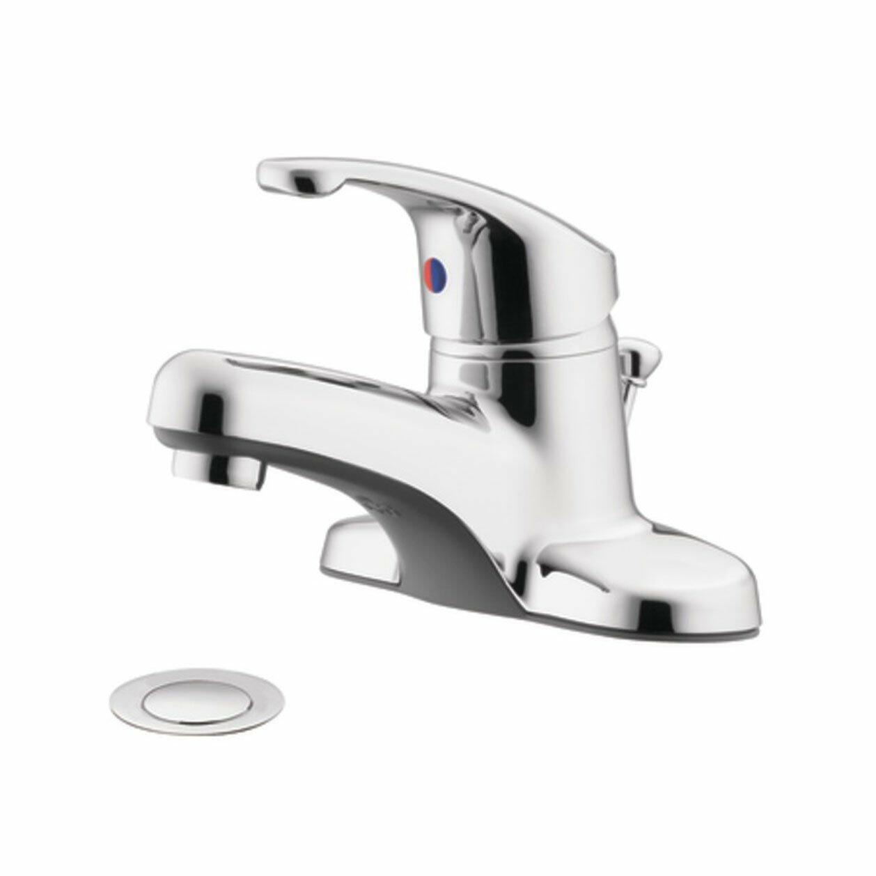 Cleveland Faucets CA47711L Flagstone Single-Handle Bathroom Faucet with 50/50 Pop-Up Drain, Chrome
