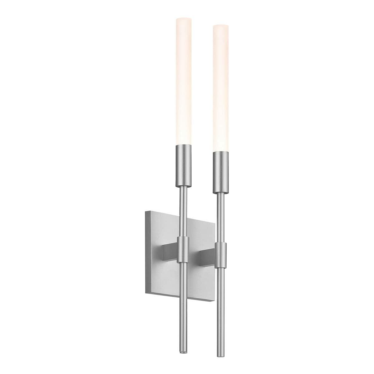 Sonneman SON2211.16 Contemporary Modern LED Wall-sconces, Silver - Like New