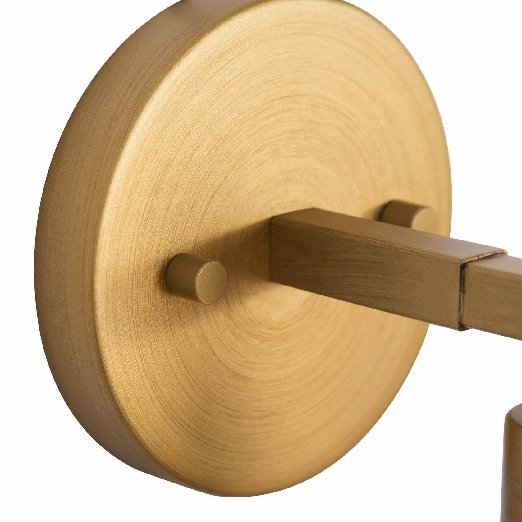 Gold Wall Sconce, Antique Farmhouse Sconces Wall Lighting, Modern Brass Wall Sconces for Bathroom, Bedrooms, Living Room, Kitchen - Like New