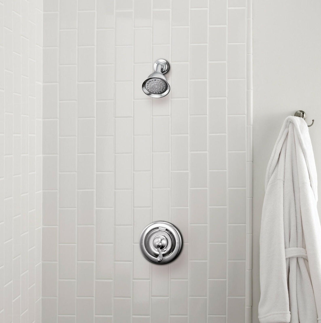 Moen T2122SRN Posi-Temp Shower Only in Spot Resist Brushed Nickel