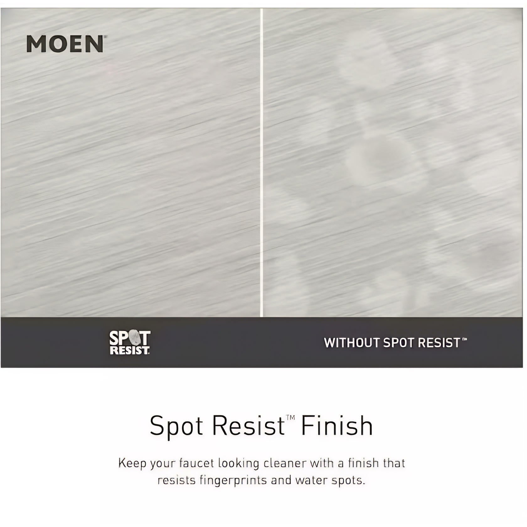 MOEN Korek 82466SRN Single-Handle 1- Spray 1.75 GPM Tub and Shower Faucet with Valve in Spot Resist Brushed Nickel (Valve Included)