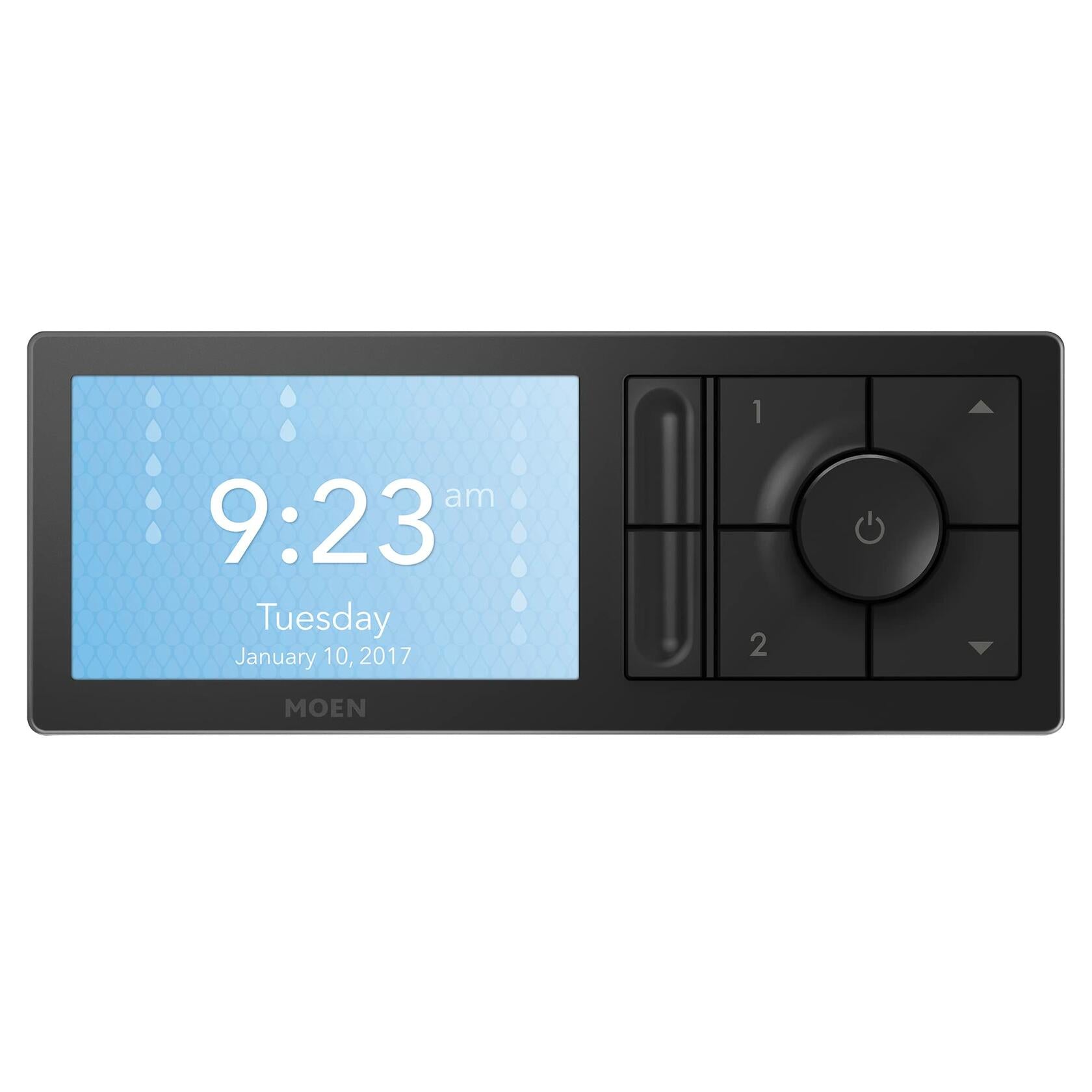 MOEN TS3302BL Smart Shower 2-Outlet Digital Shower Controller in Matte Black