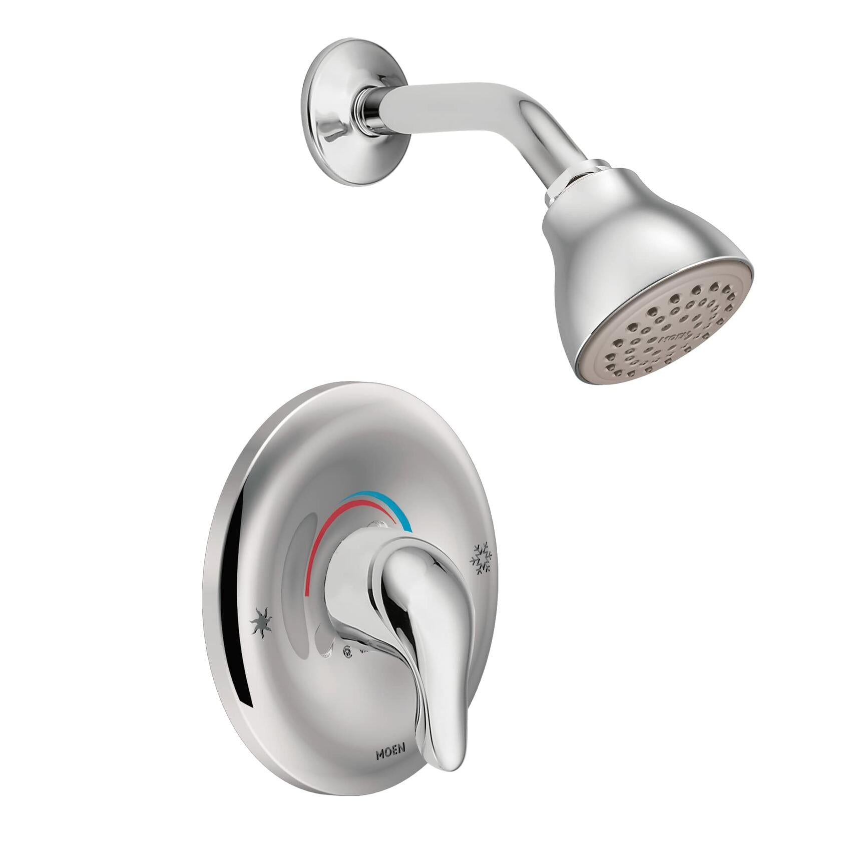 MOEN Chateau TL182EP One Handle Posi-Temp 1-Handle Shower Faucet Trim Kit in Chrome (Valve Not Included)