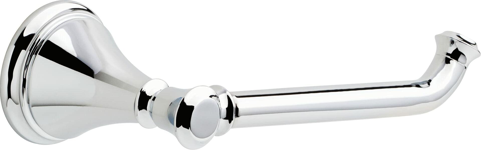 Delta Faucet 79750 Cassidy Toilet Paper Holder, 3.63 x 8.38 x 3.63 Inches, Chrome - Like New
