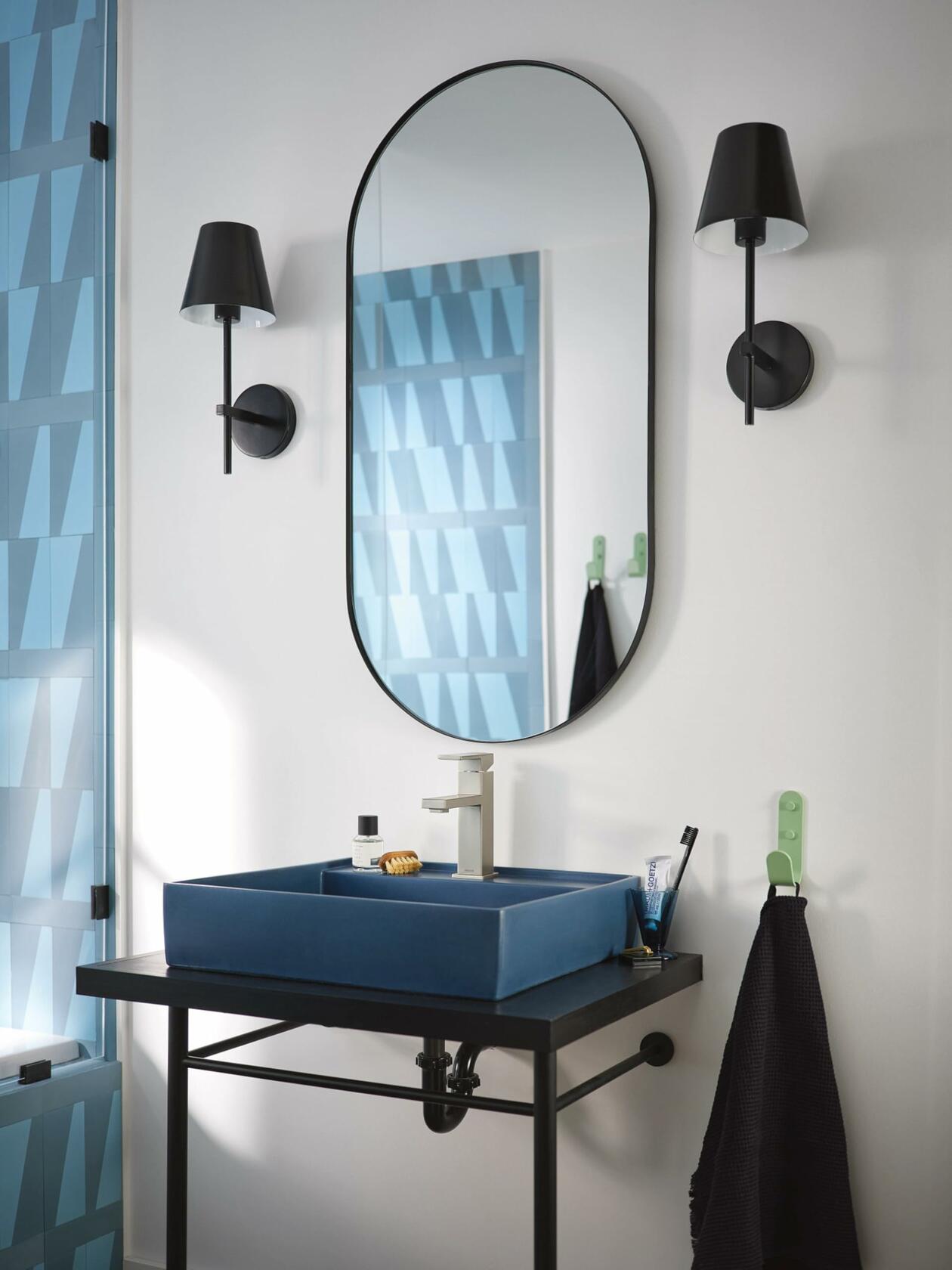 MOEN Revyl 84771SRN Single Hole Single Handle Bathroom Faucet in Spot Resist Brushed Nickel