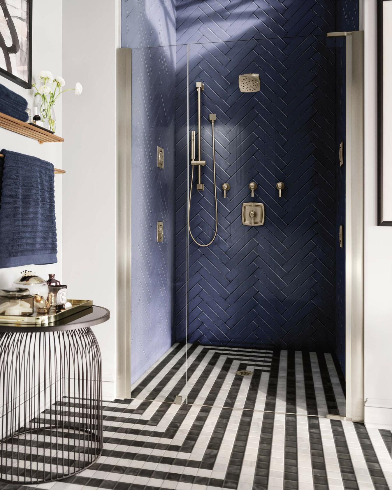 Moen S6365EPNL Voss 6" Single-Function Eco-Performance Rainshower Showerhead with Immersion Technology, Polished Nickel