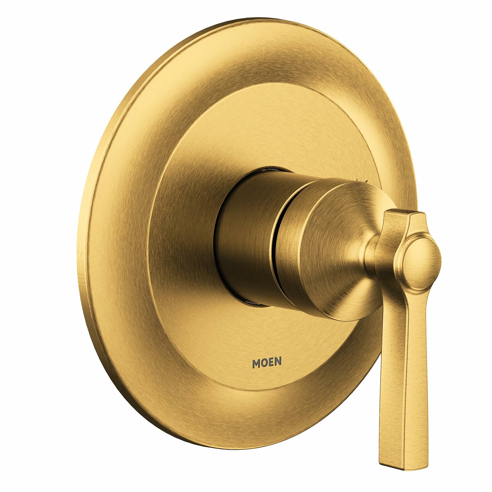 MOEN Flara UTS2911BG M-CORE One Handle Shower Trim Kit in Brushed Gold (Valve Required)