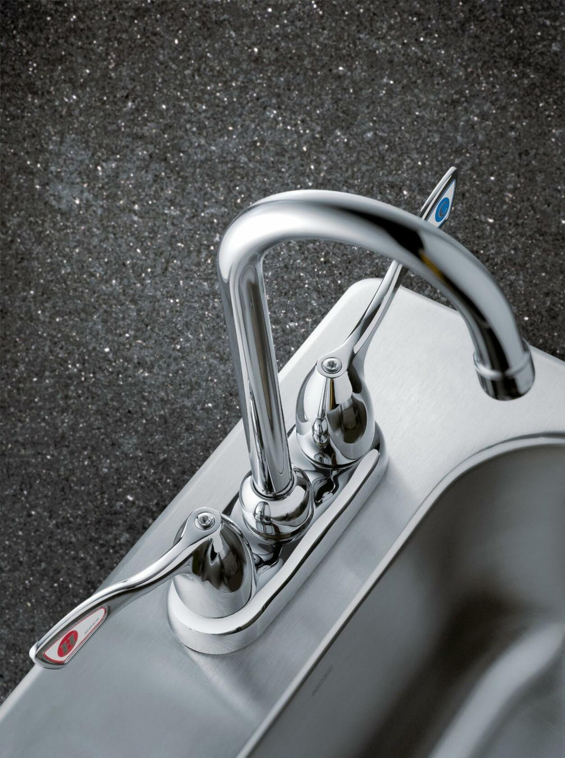 MOEN 8938 M-Bition Commercial 2-Handle Bar or Pantry Faucet 1.5 GPM in Chrome