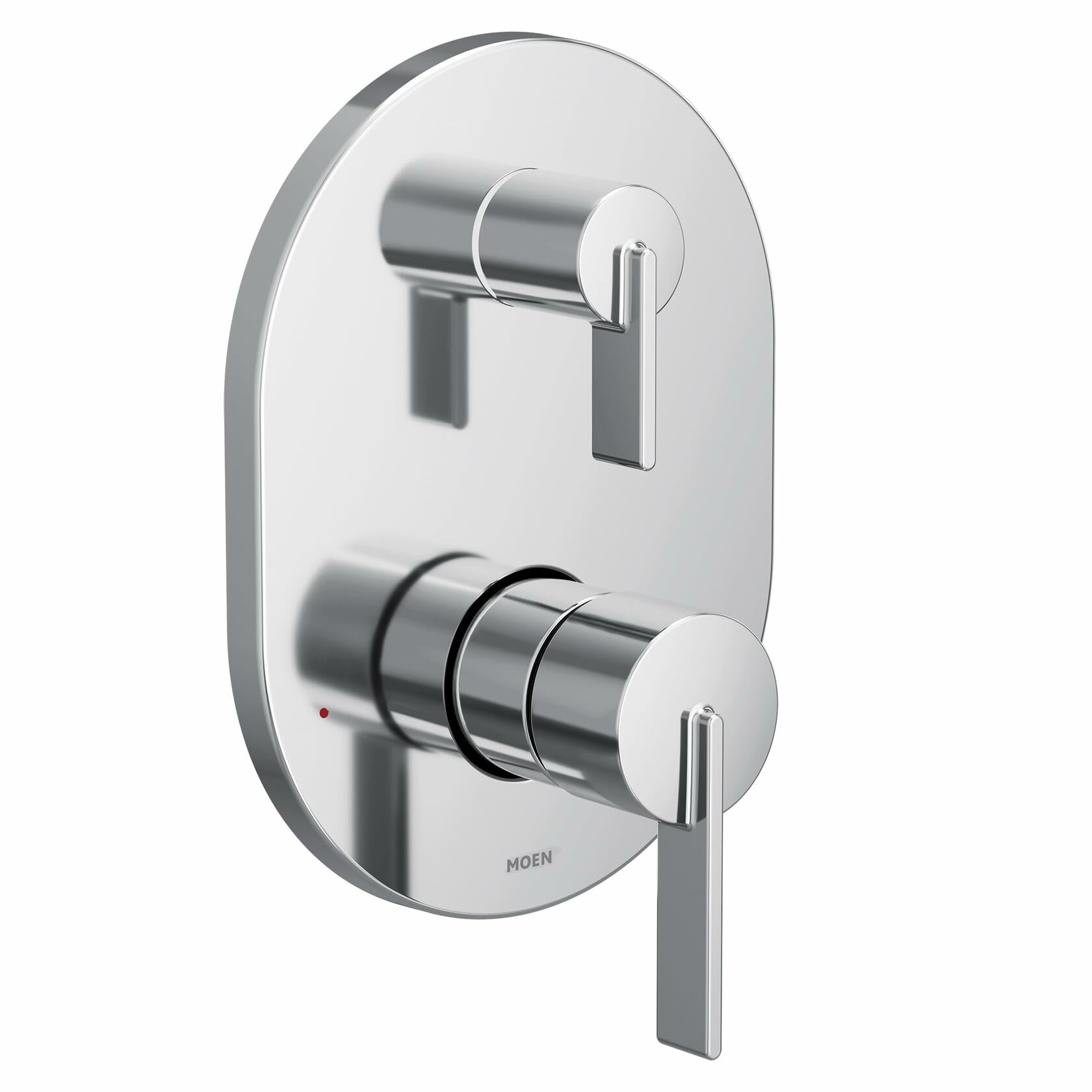MOEN CIA UT3331 M-CORE 2-Handle Shower Trim with Integrated Transfer in in Chrome (Valve Required)