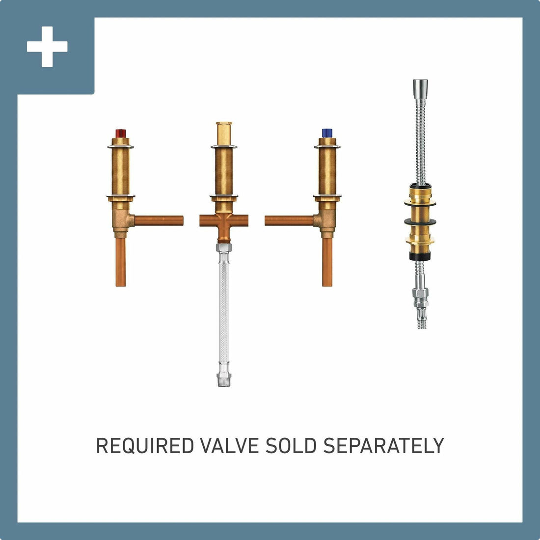 MOEN Belfield T9024 Two-Handle Deck Mounted Roman Tub Faucet and Hand Shower in Chrome (Valve Not Included)