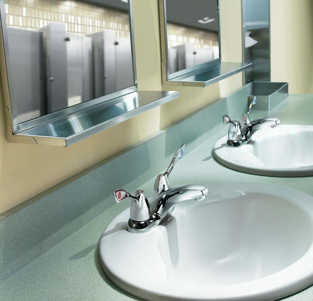 Moen 8800 M-Bition 4-Inch Two Handle Centerset Lavatory Faucet 1.5 gpm, 1, Chrome