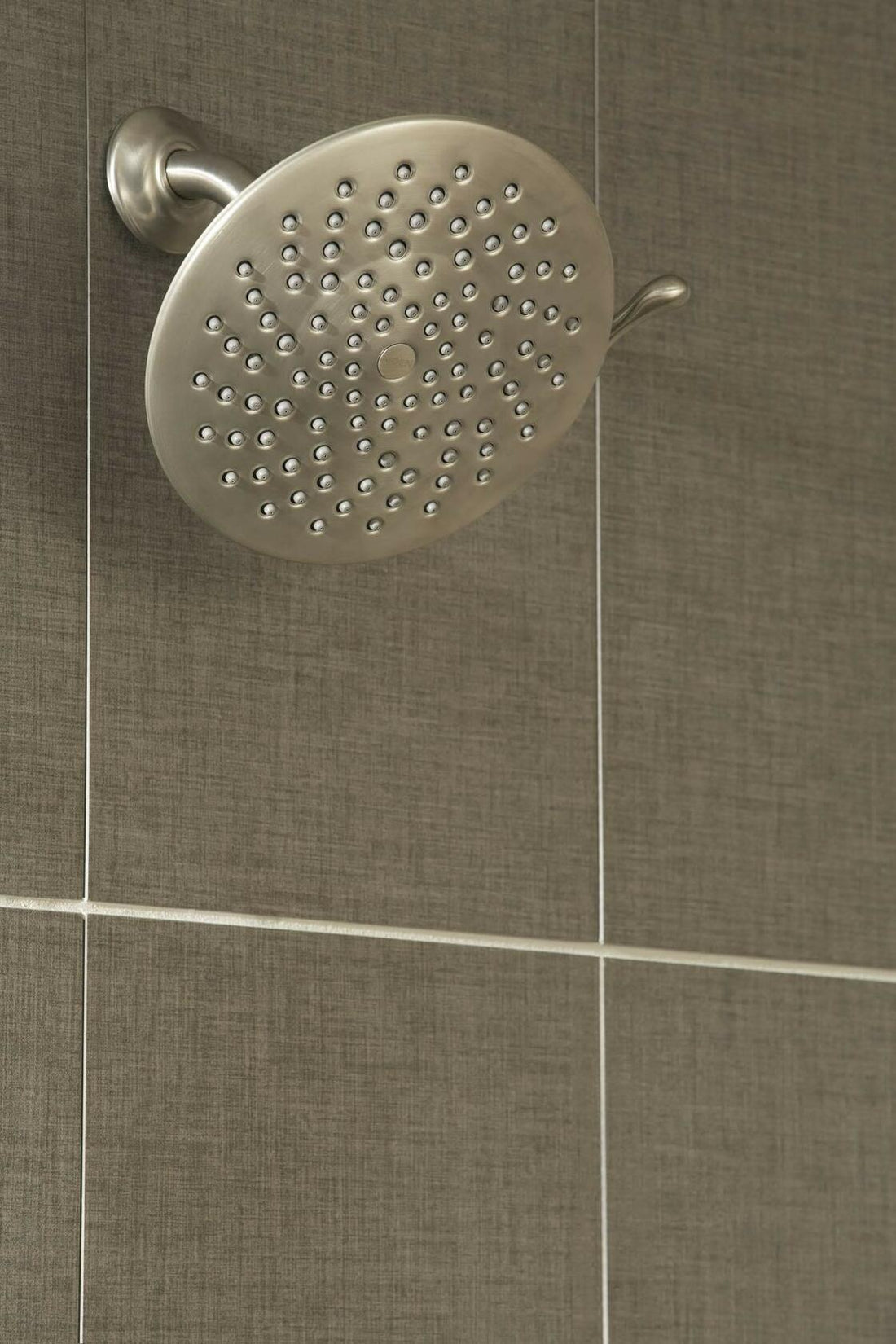 MOEN Velocity S6320EPBG Two Spray Patterns 8 in. Wall Mount Fixed Shower Head in Brushed Gold