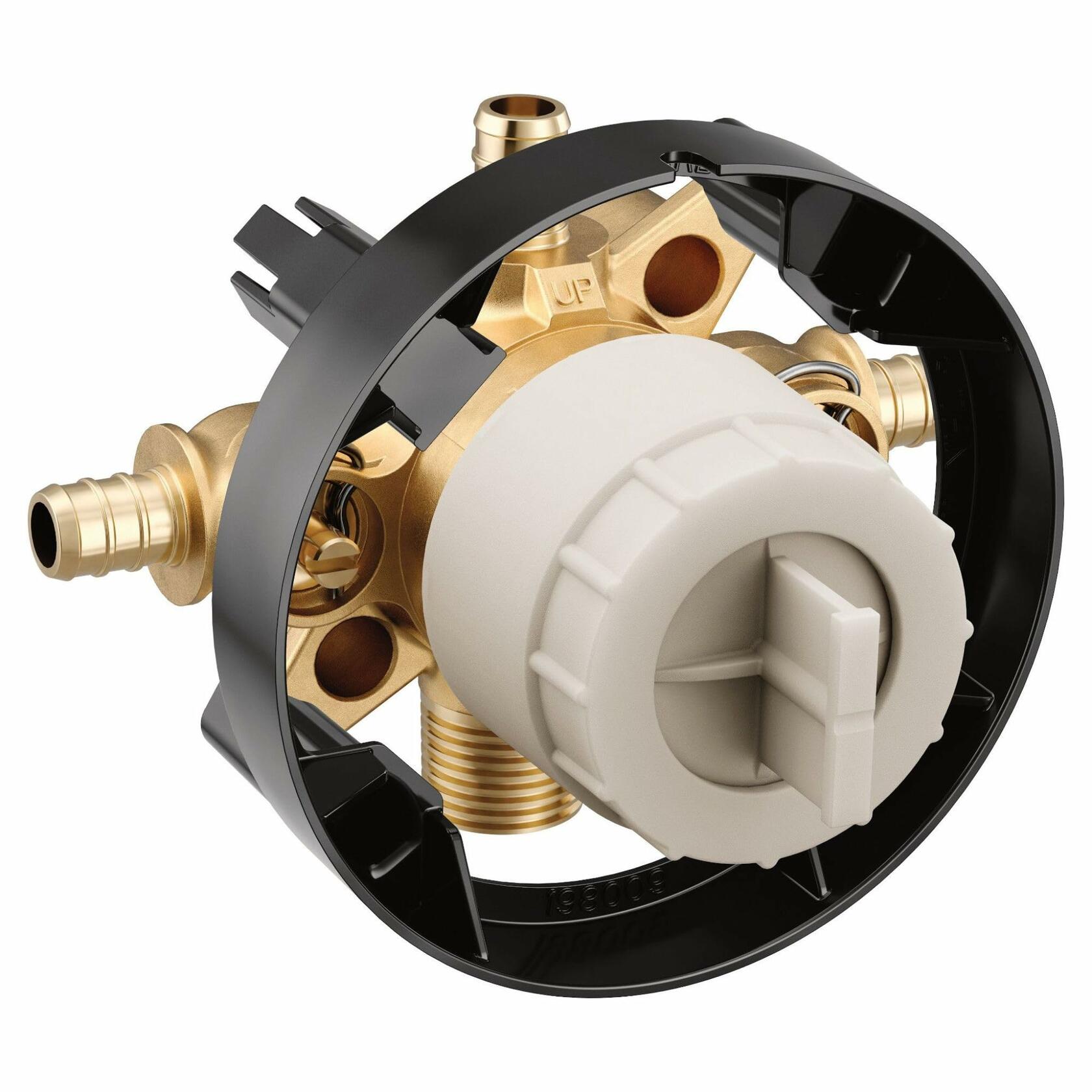 MOEN M-CORE U140X 4-Port Tub and Shower Mixing Valve with Crimp Ring PEX Connections