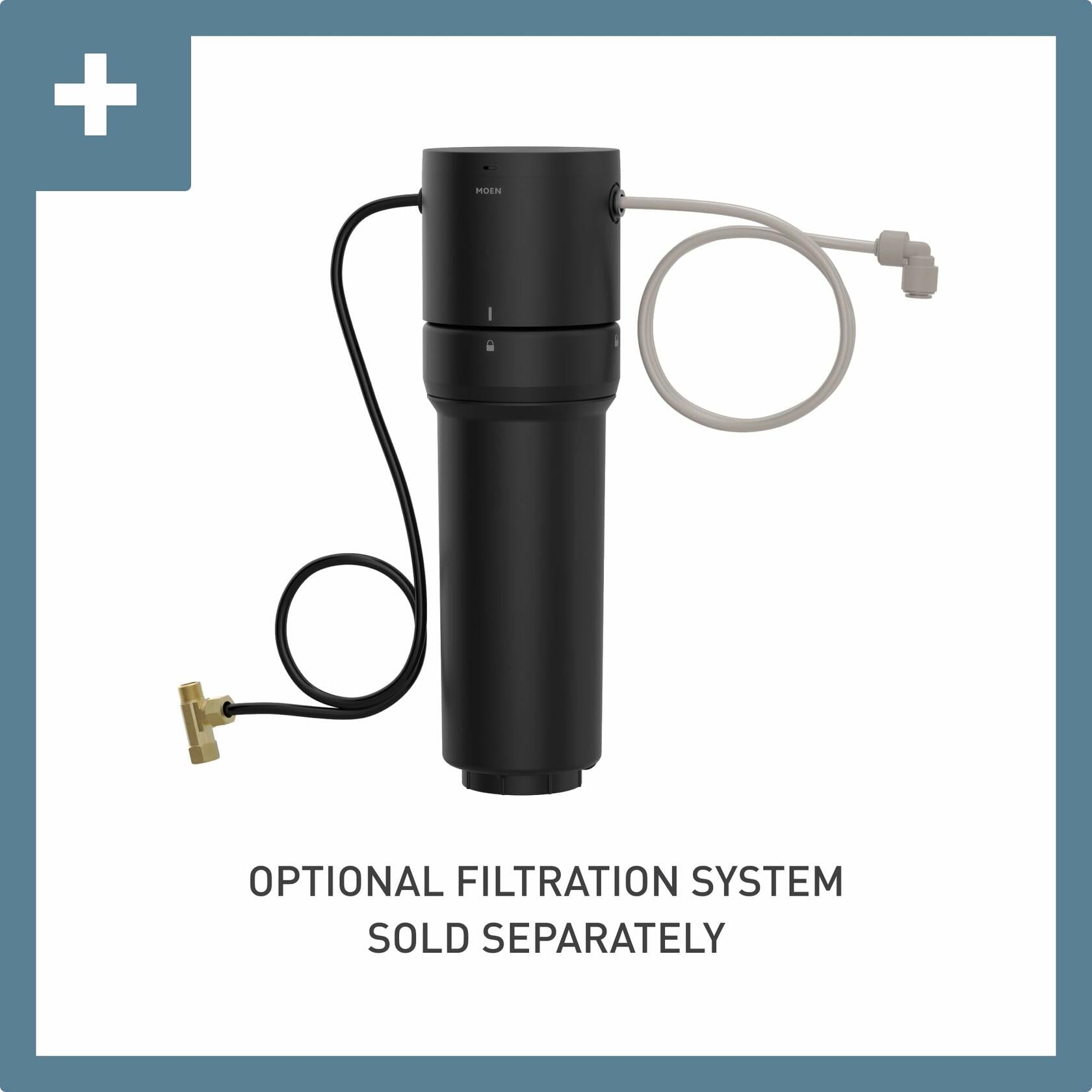 MOEN Sip S5530BG Modern Single-Handle Drinking Fountain Beverage Faucet in Brushed Gold