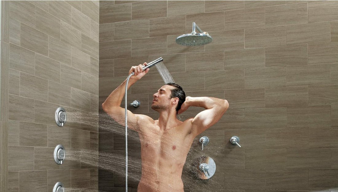 MOEN Waterhill S112 10-Inch Single Function Rainshower Showerhead with Immersion Rainshower Technology in Chrome
