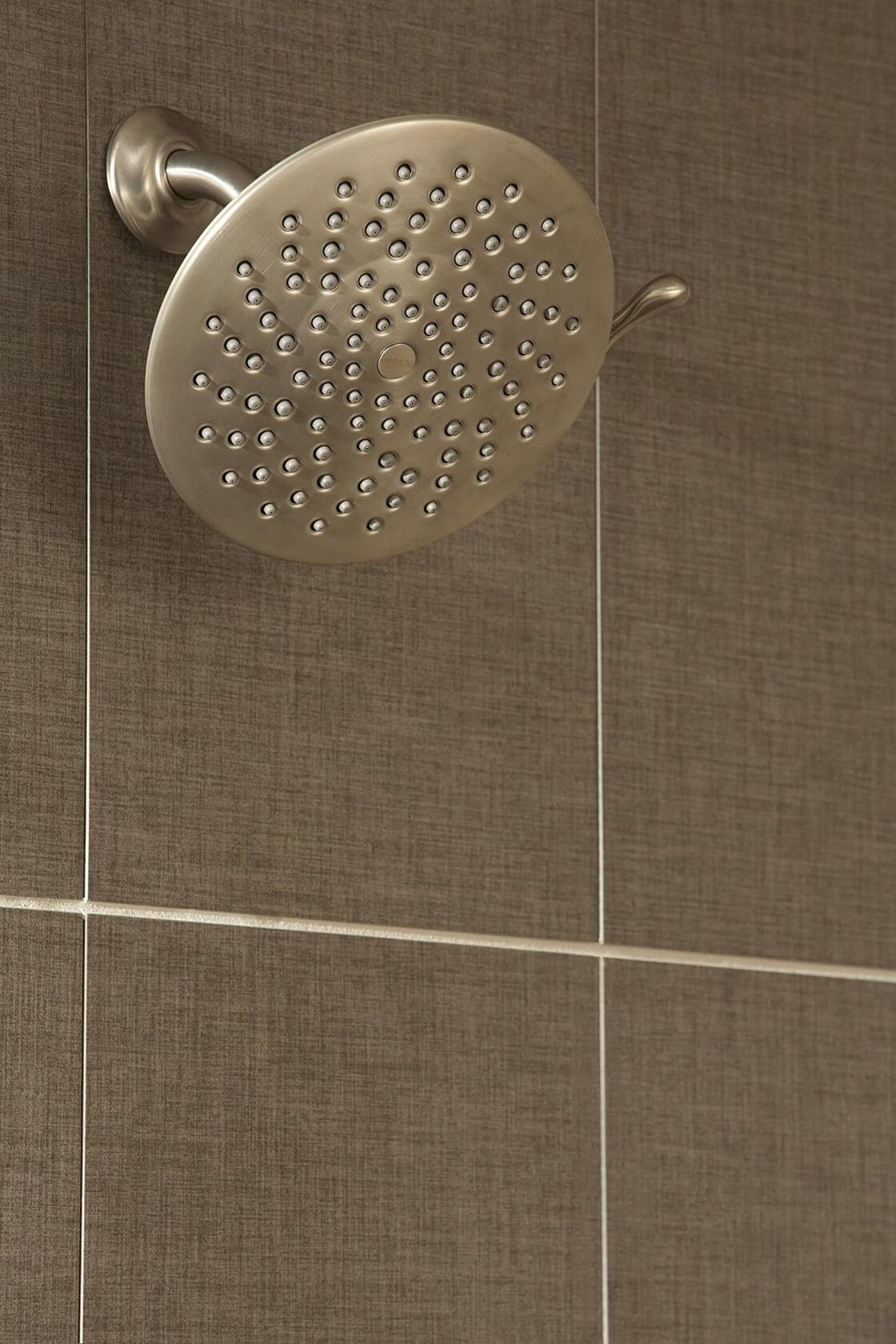 MOEN Velocity S6320BN Two-Function Rainshower 8-in Shower Head with Immersion Technology in Brushed Nickel