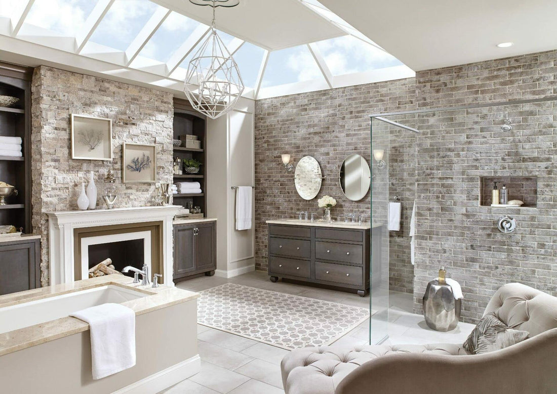 MOEN Dartmoor T2183EP Posi-Temp WaterSense Single-Handle Wall-Mount Tub and Shower Faucet Trim Kit in Chrome (Valve Not Included)