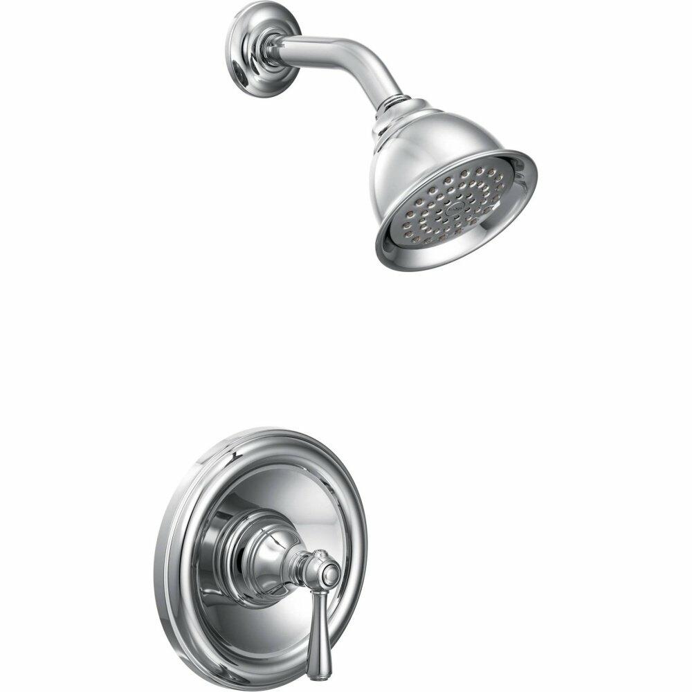 MOEN Kingsley T2112 Posi-Temp Pressure Balancing Shower Trim Kit in Chrome (Valve Required)