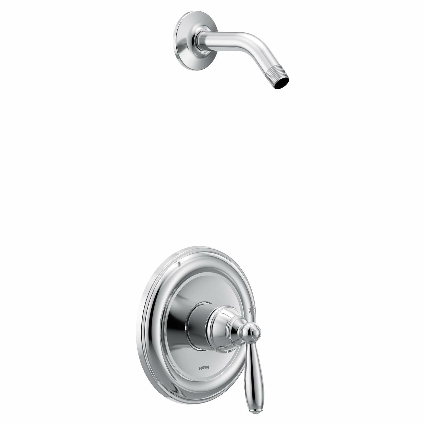 MOEN Brantford UT2152NH M-CORE 2-Series 1-Handle Shower Trim Kit in Chrome (Valve Required)