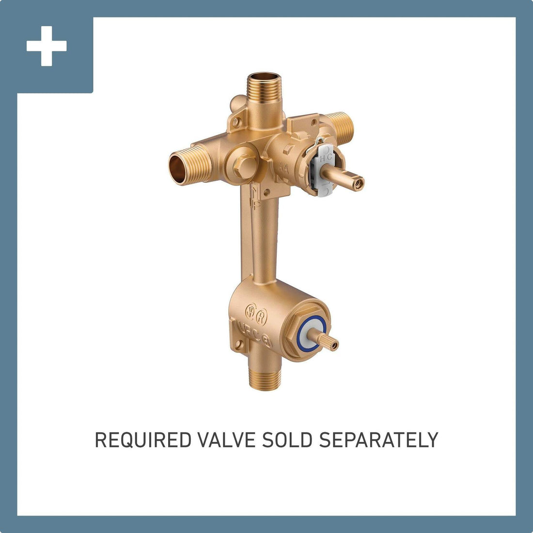 MOEN Doux TS2200BN Two-Handle Shower Faucet in Brushed Nickel (Valve Required)