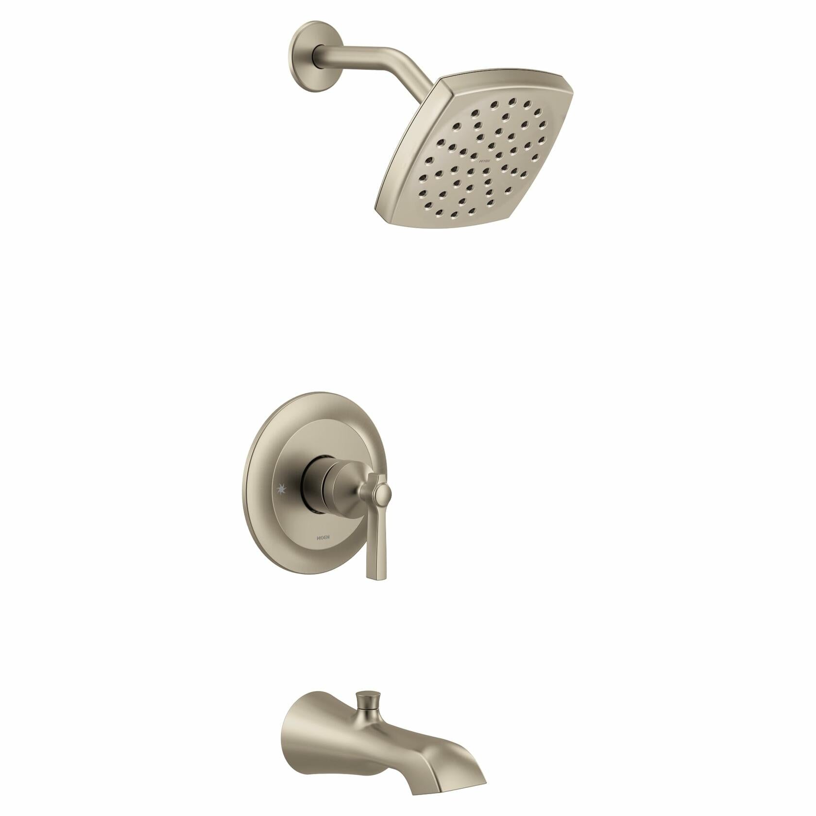 MOEN Flara UTS3913BN Single Function Pressure Balanced Valve Trim Kit in Brushed Nickel (Valve Required)