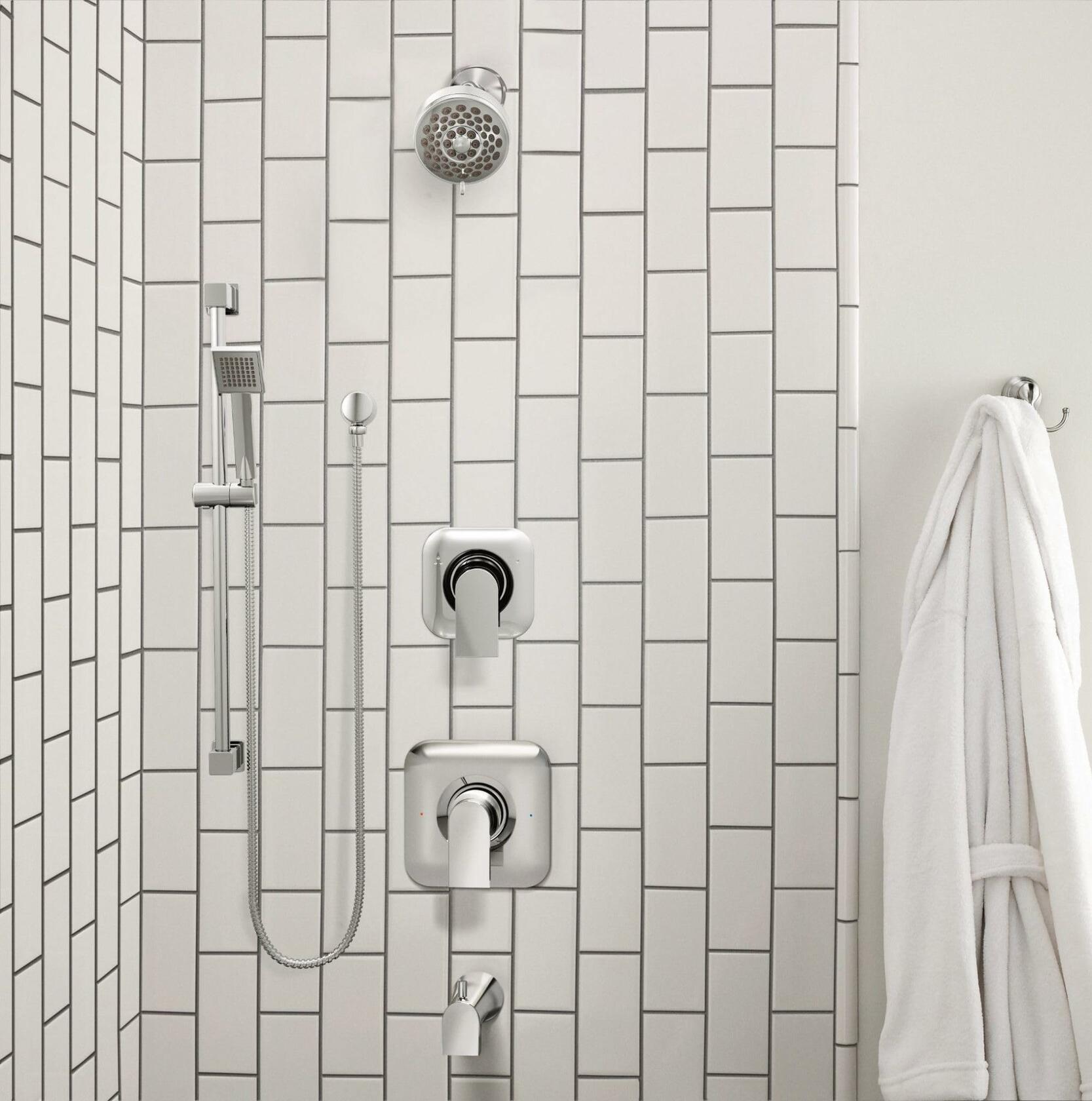 MOEN 90 Degree S3879EP Eco-Performance 1-Spray 3 in. Hand Shower in Chrome