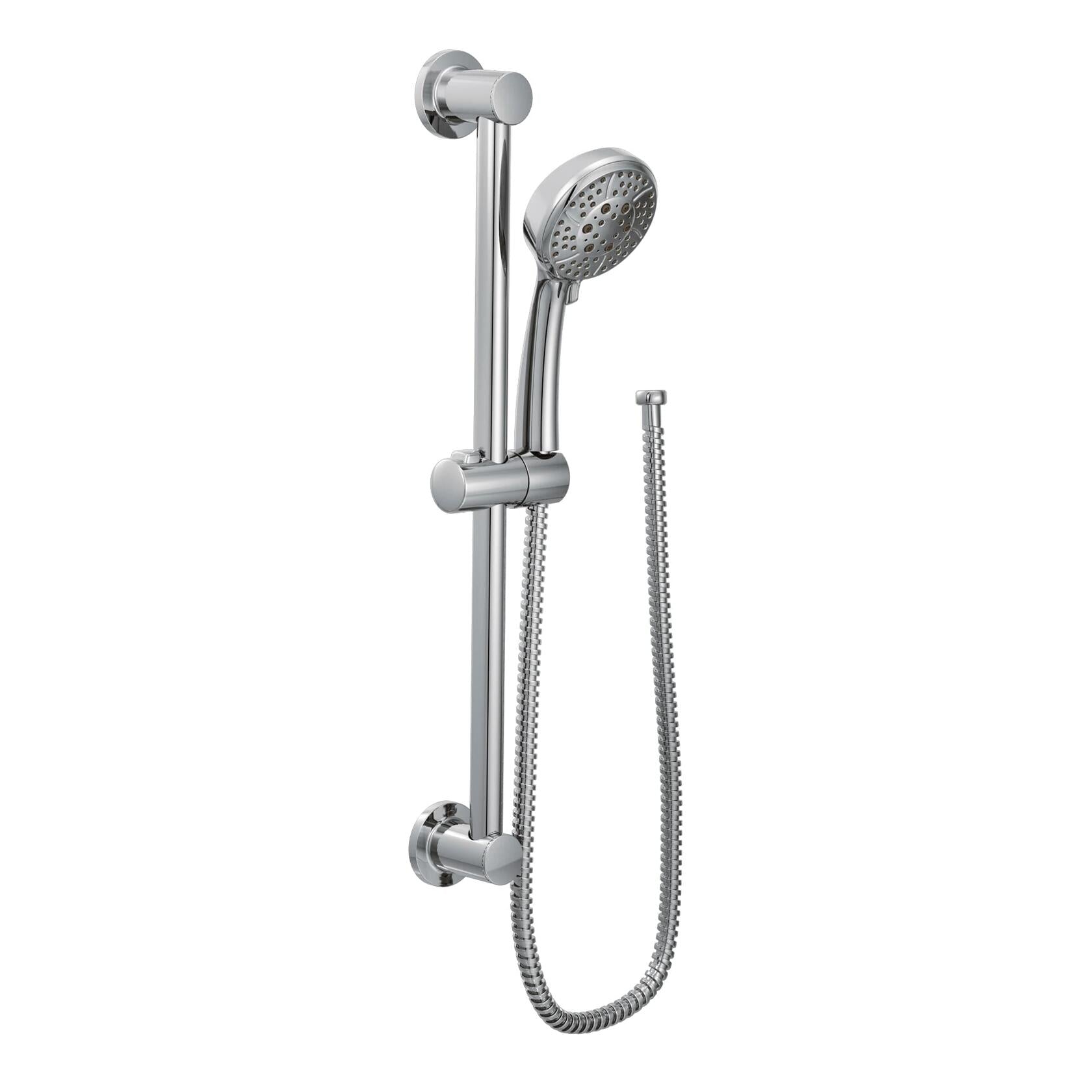MOEN Eco-Performance 3669EP 4-Spray 4 in. Handheld Handshower with Slidebar in Chrome