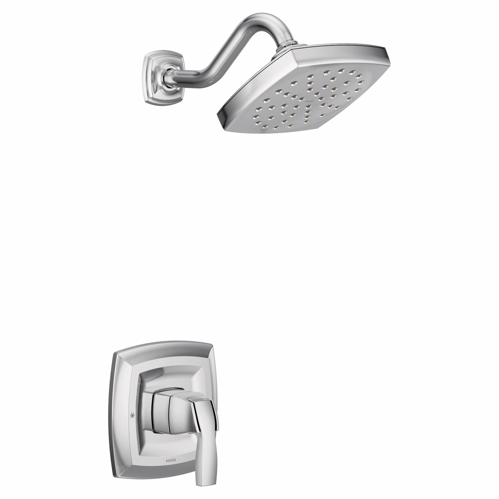 MOEN Voss UT3692 M-CORE 3-Series One-Handle Shower Trim Kit in Chrome (Valve Required)