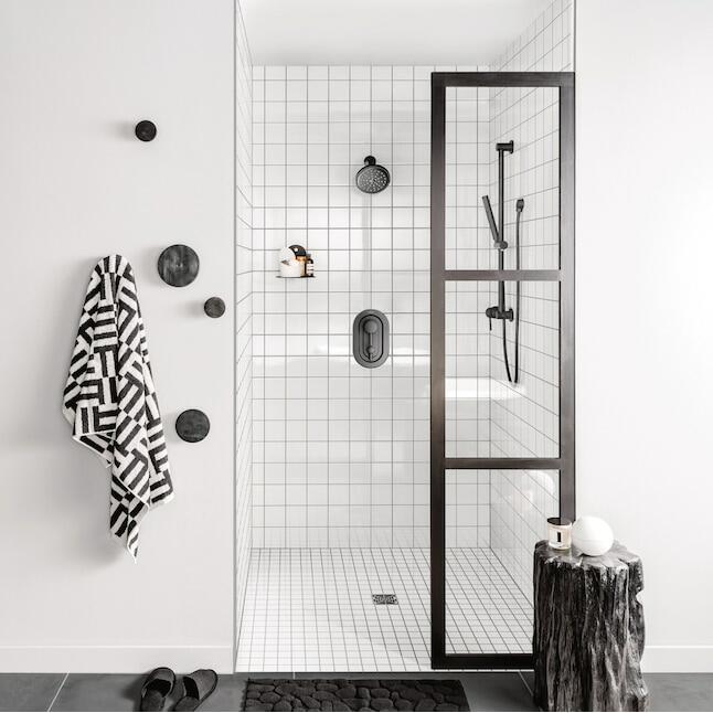 MOEN Align T2190BL Posi-Temp with Built-in 3-Function Transfer Valve Trim Kit in Matte Black (Valve Required)