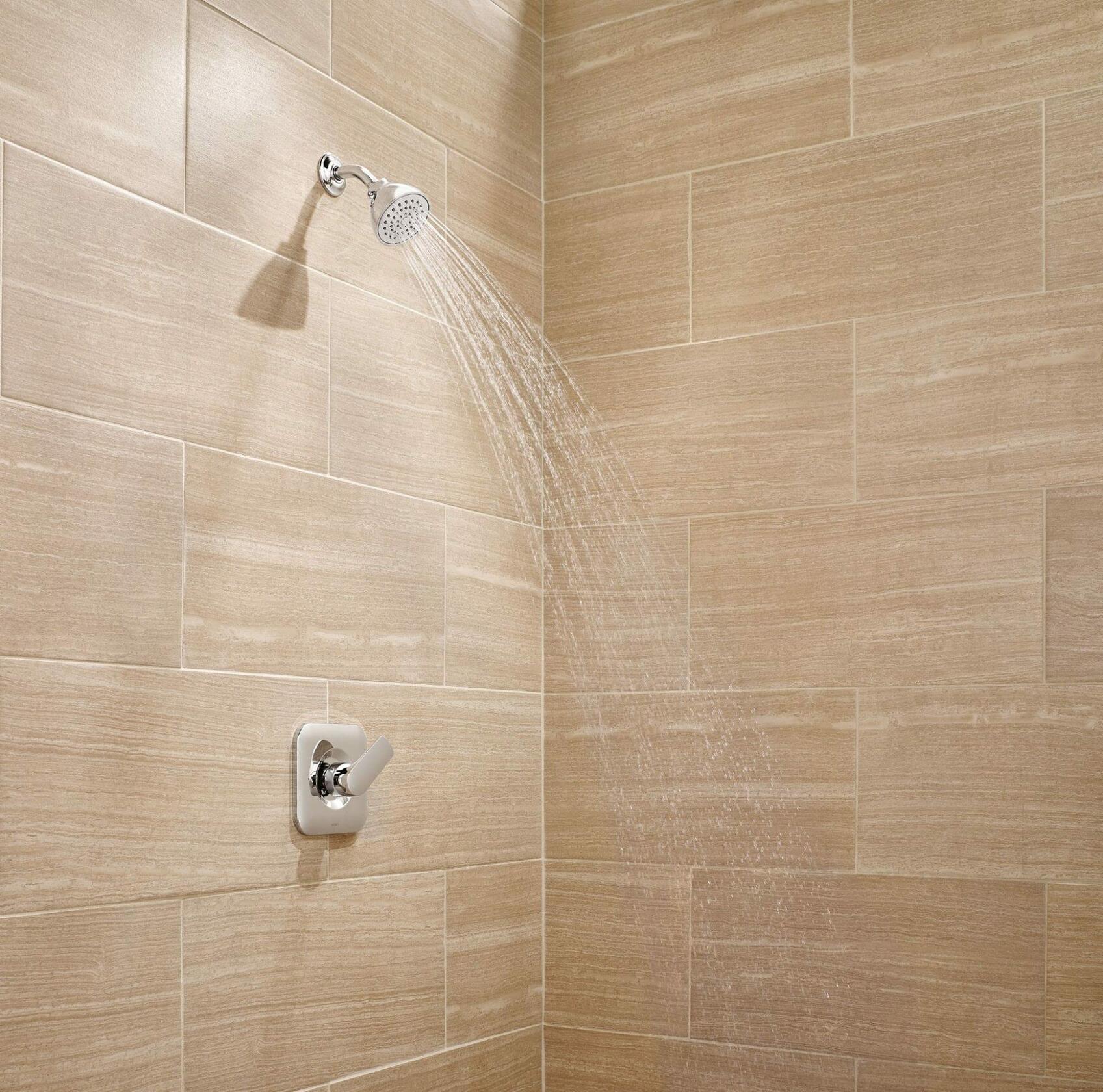 MOEN Rizon T2811 Posi-Temp Pressure Balancing Modern Shower Trim Kit in Chrome (Valve Required)