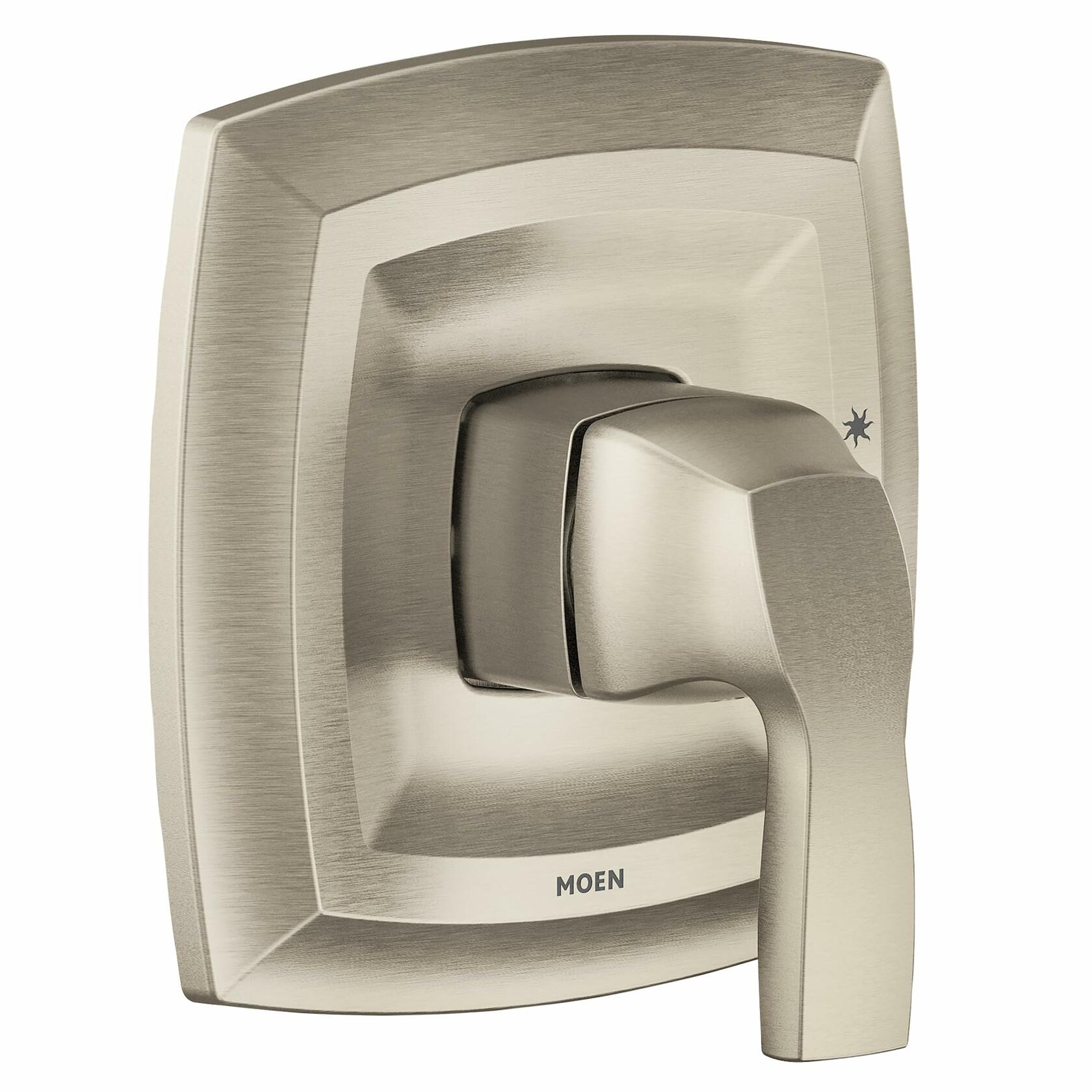 MOEN Voss UT2691BN M-CORE 2-Series 1-Handle Shower Trim Kit in Brushed Nickel (Valve Not Included)