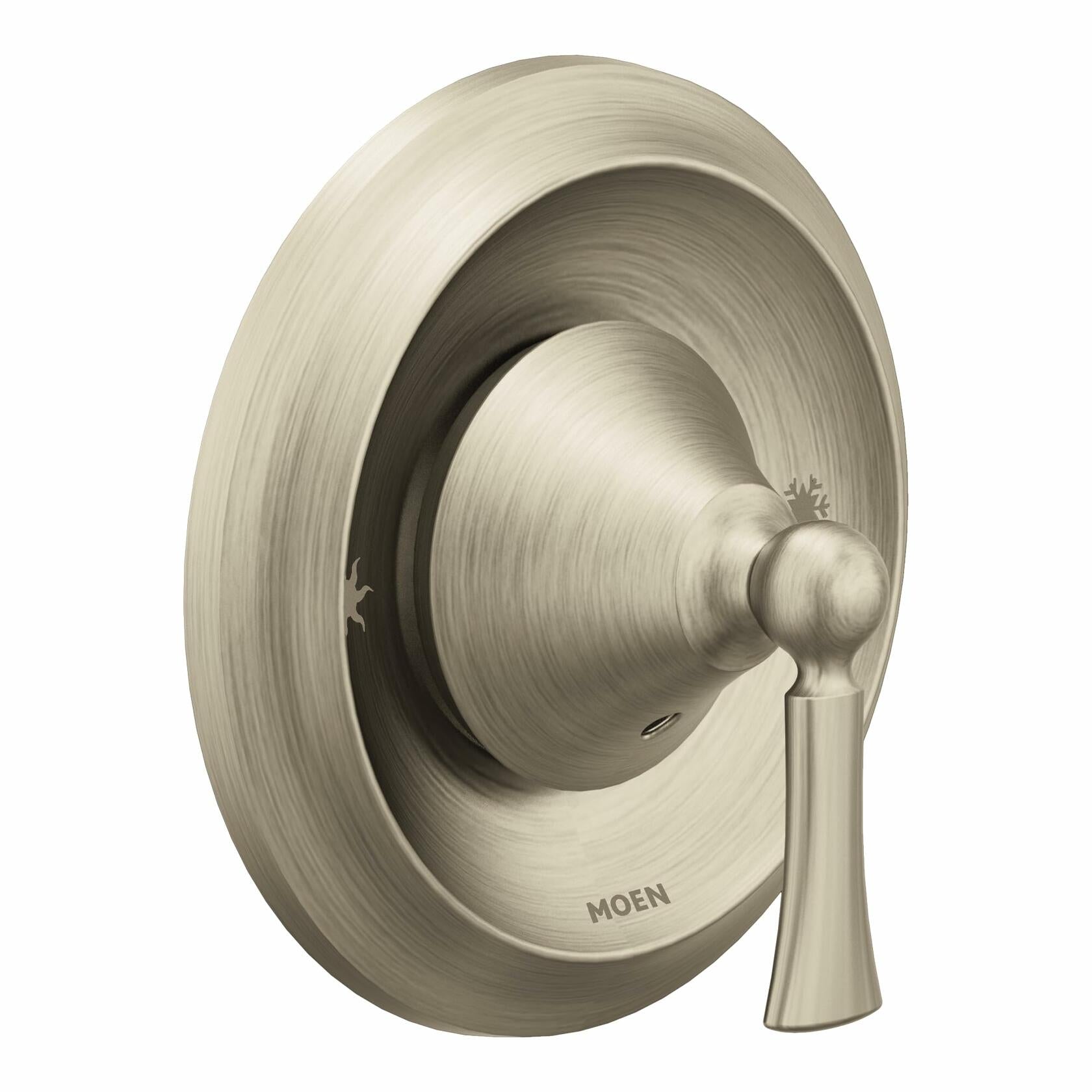 MOEN Wynford T4501BN One-Handle Posi-Temp Pressure Balancing Valve Trim Kit in Brushed Nickel (Valve Required)