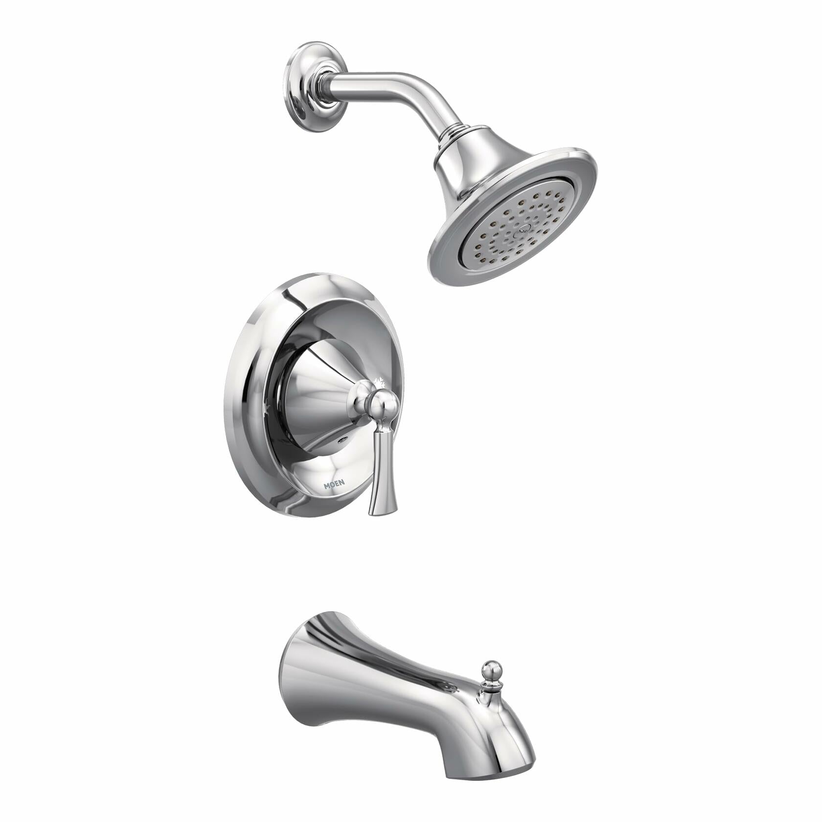 MOEN Wynford T4503EP Posi-Temp Tub and Eco-Performance Shower Trim Kit in Chrome (Valve Required)