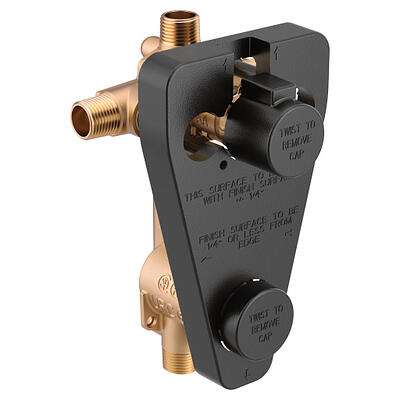MOEN 2581 Posi-Temp 1/2" IPS Pressure Balanced Rough-in Valve with 3 Function Diverter