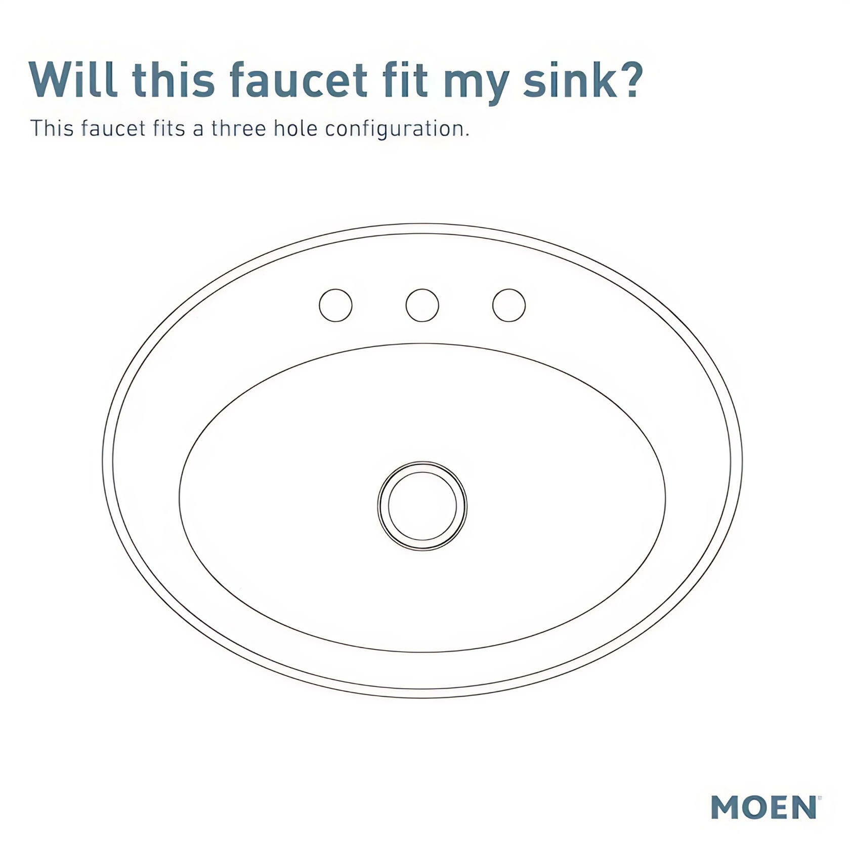 MOEN Mikah 84312BL Two-Handle High Arc Bathroom Sink Faucet in Mate Black (Valve Included) - Like New